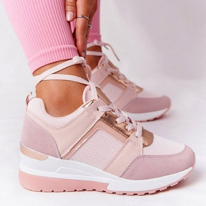 Chaussures orthopédiques à semelle épaisse pour femmes