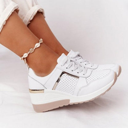 Chaussures orthopédiques à semelle épaisse pour femmes