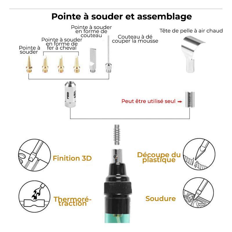 🥳Réduction de 50 %🔥Fer à souder portable 4 en 1 à gaz🔥