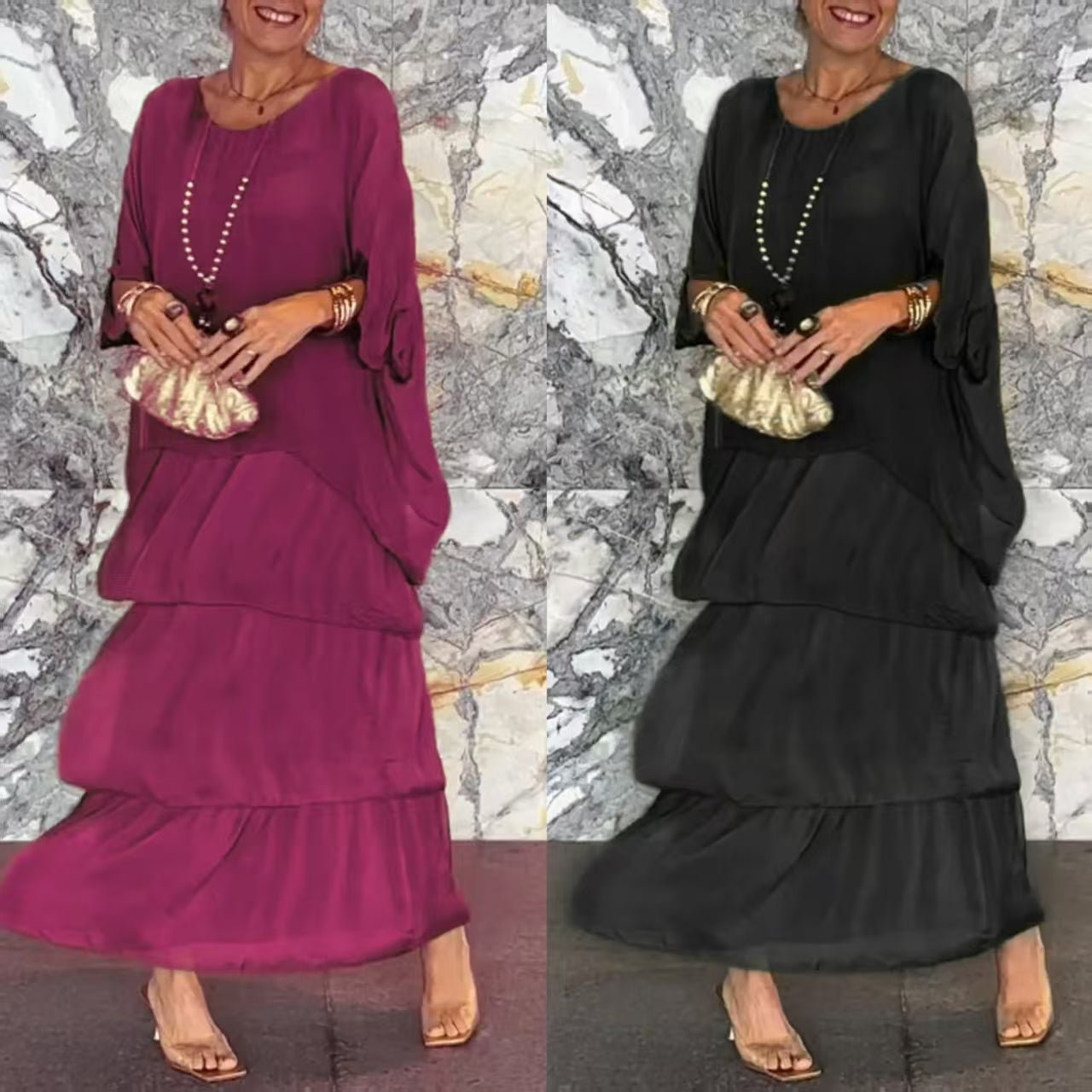 🔥Vente Flash -50% de réduction💝Robe Ample au Style Artistique