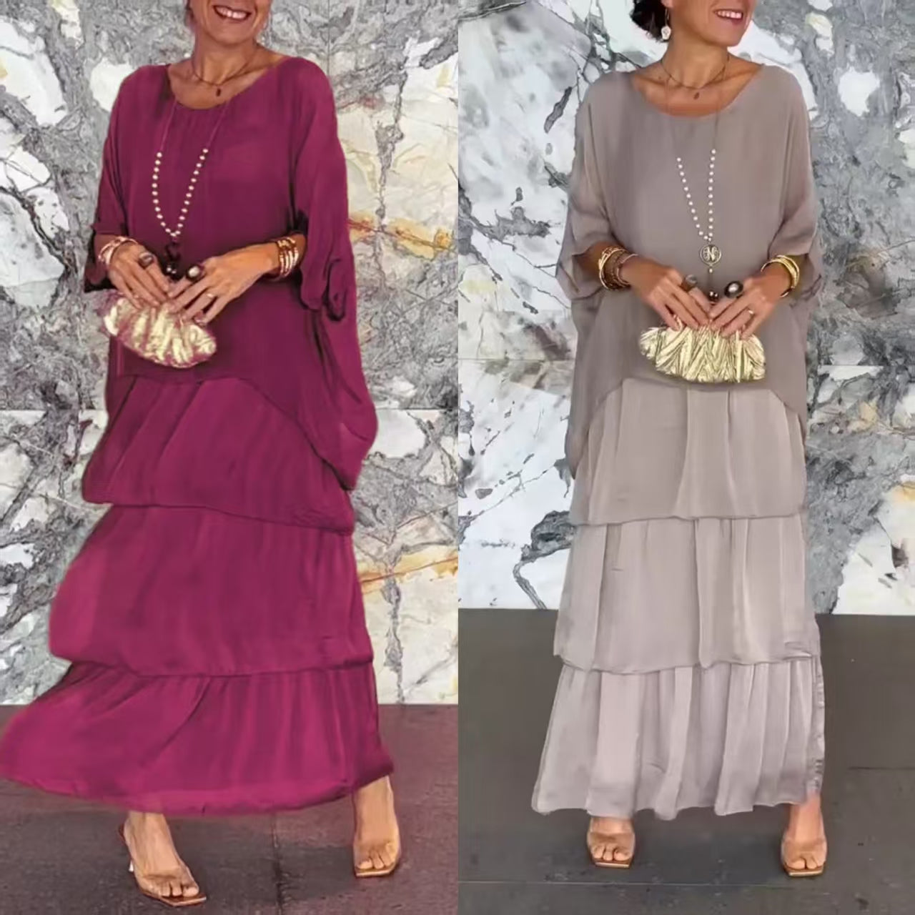 🔥Vente Flash -50% de réduction💝Robe Ample au Style Artistique