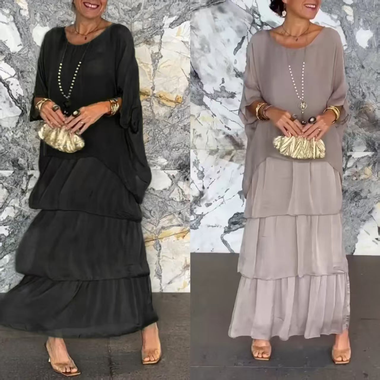 🔥Vente Flash -50% de réduction💝Robe Ample au Style Artistique