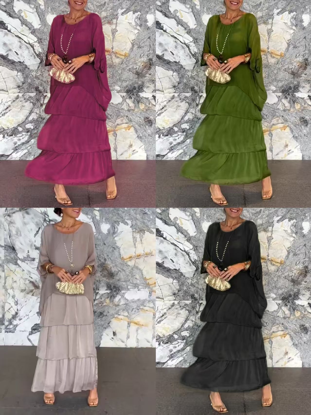 🔥Vente Flash -50% de réduction💝Robe Ample au Style Artistique