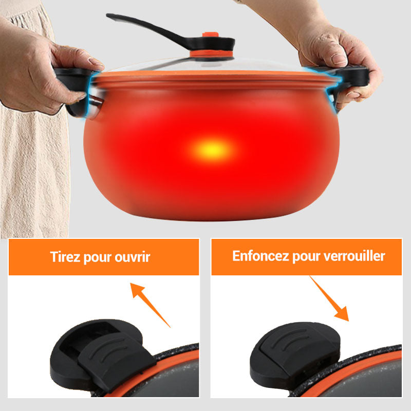 🔥NEW HOT SALE 🔥Autocuiseur multifonctionnel de grande capacité💖Meilleur assistant de cuisine