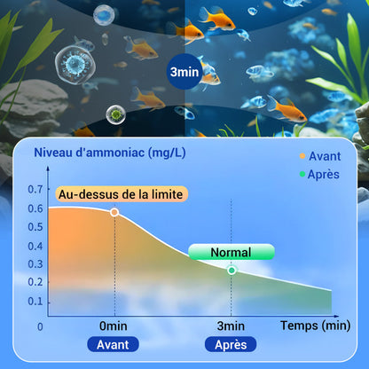 📍Série pour Aquarium🥰Comprimé Puissant de Purification de l'Eau pour Aquarium