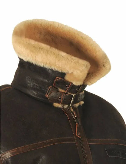 📢📢60 % de réduction !!! ✨VESTE BOMBER EN PEAU DE MOUTON