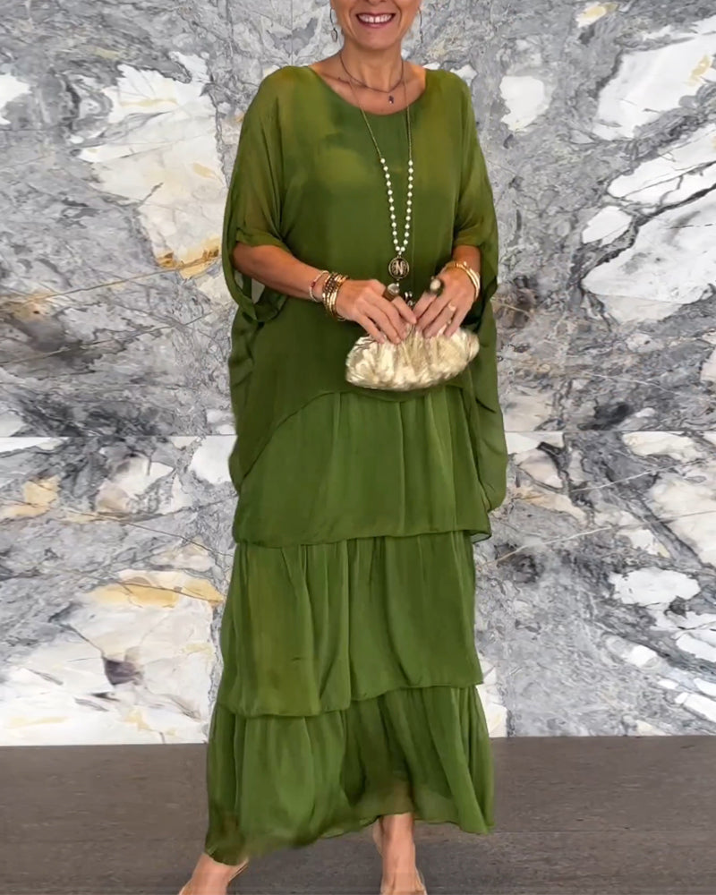 🔥Vente Flash -50% de réduction💝Robe Ample au Style Artistique