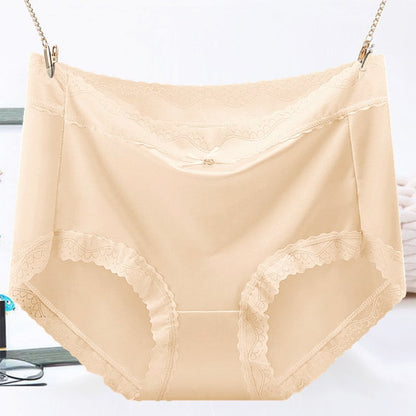 Culotte Gainante Sans Couture en Soie Glacée Satinée de Luxe