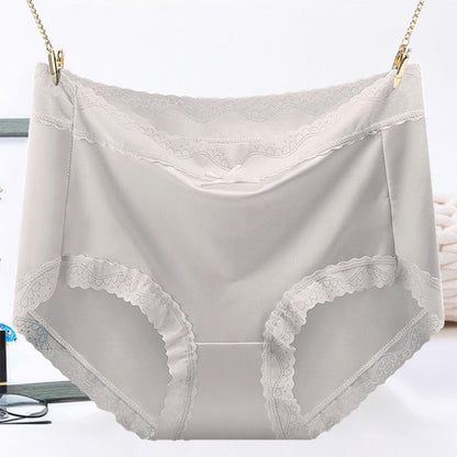 Culotte Gainante Sans Couture en Soie Glacée Satinée de Luxe
