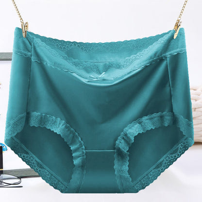 Culotte Gainante Sans Couture en Soie Glacée Satinée de Luxe