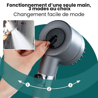 🏆🛁Ensemble de pommeau de douche multifonctionnel haute pression🫧