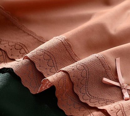 Culotte Gainante Sans Couture en Soie Glacée Satinée de Luxe