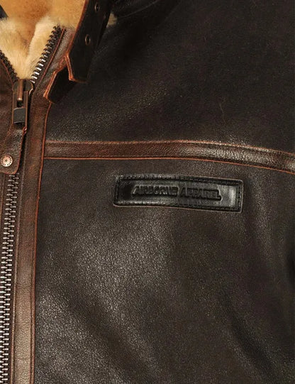 📢📢60 % de réduction !!! ✨VESTE BOMBER EN PEAU DE MOUTON