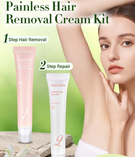 🎅New Year Sale 49% OFF🤩Hair Removal Cream Kit for Women