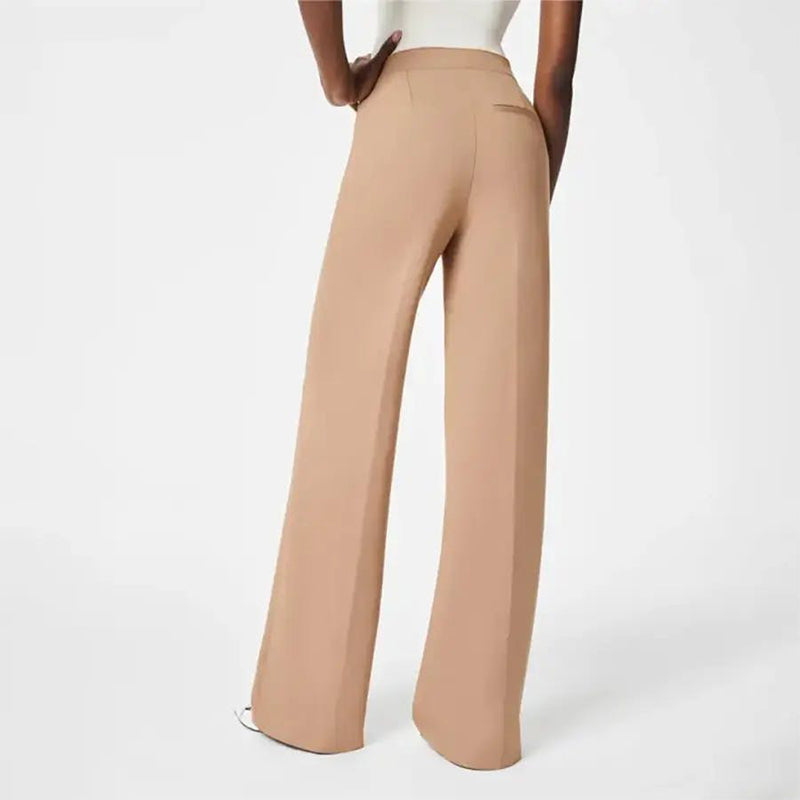 ✨⏳ Nouveautés 2026 — 58 % de réduction pour une durée limitée ⏰ Pantalon large taille haute ultra-extensible pour femmes grandes tailles 👖
