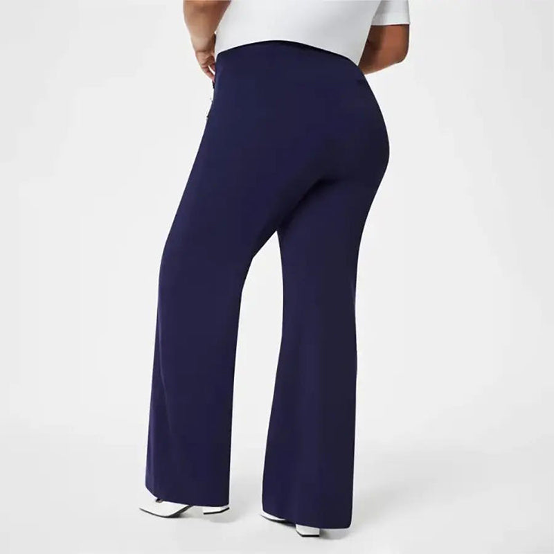 ✨⏳ Nouveautés 2026 — 58 % de réduction pour une durée limitée ⏰ Pantalon large taille haute ultra-extensible pour femmes grandes tailles 👖
