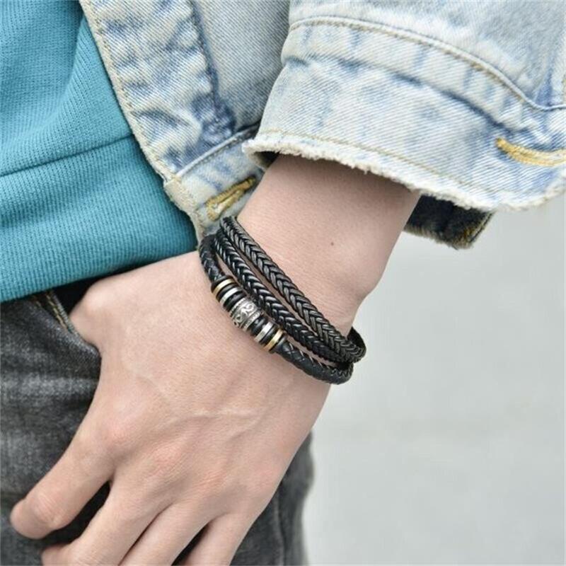 Je serai toujours avec toi - Bracelet double rangée
