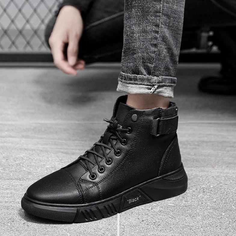 👍Chaussures en cuir de qualité pour hommes