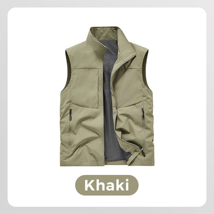 ⏳ Réduction de 50% pour une durée limitée💥Gilet utilitaire imperméable pour hommes