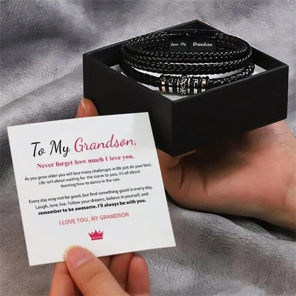 Je serai toujours avec toi - Bracelet double rangée