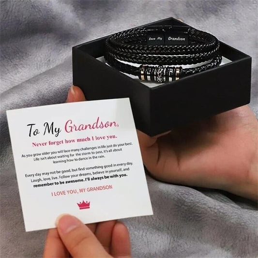 Je serai toujours avec toi - Bracelet double rangée