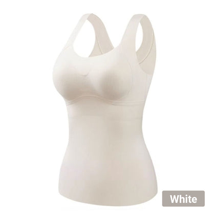 🎊Vente spéciale du Nouvel An🎊Débardeurs thermiques pour femmes avec soutien-gorge intégré