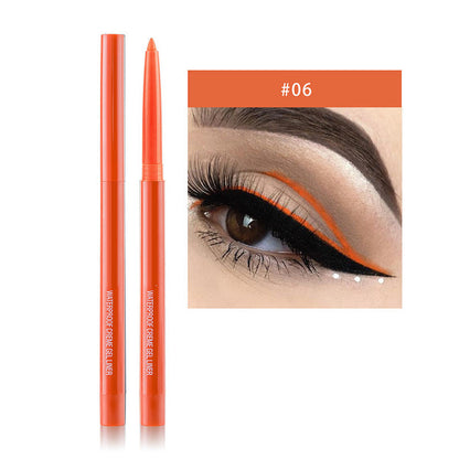 Ensemble de 20 Crayons d'Eyeliner Imperméables et Multicolores de Longue Tenue