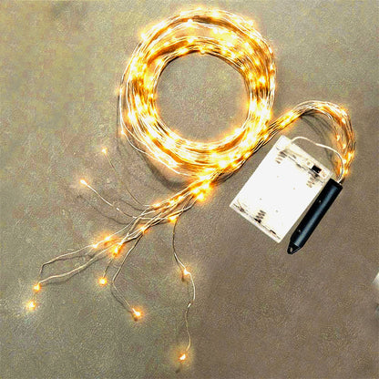 Solare batteriebetriebene Vine String Lichter