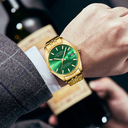 Montre Tendance Lumineuse Étanche et Durable pour Hommes