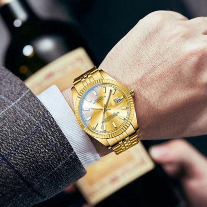 Montre Tendance Lumineuse Étanche et Durable pour Hommes