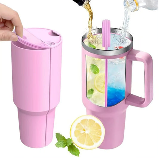 Séparateur de boissons silicone 2 - en - 1, 50% de réduction aujourd'hui seulement!