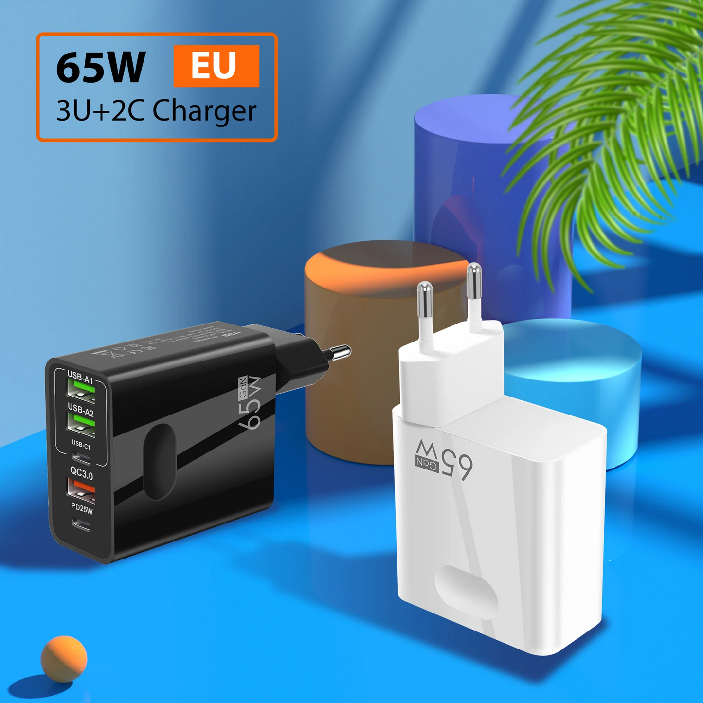 🎉VENTE DU DERNIER JOUR 60% DE RÉDUCTION🔥[Cadeau pratique] Chargeur rapide à ports multiples 65W & 120W