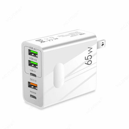 🎉VENTE DU DERNIER JOUR 60% DE RÉDUCTION🔥[Cadeau pratique] Chargeur rapide à ports multiples 65W & 120W
