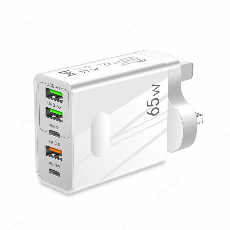 🎉VENTE DU DERNIER JOUR 60% DE RÉDUCTION🔥[Cadeau pratique] Chargeur rapide à ports multiples 65W & 120W