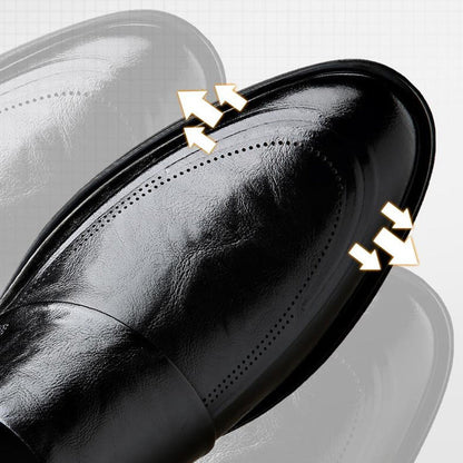 🔥2025 CHAUSSURES DE LUXE EN CUIR POUR HOMMES FAITES À LA MAIN.
