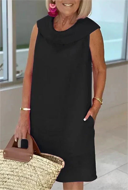 Robe d'Été à Col à Volants