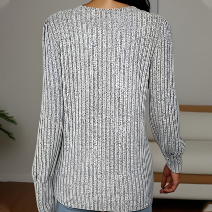 Haut à manches longues pour femme