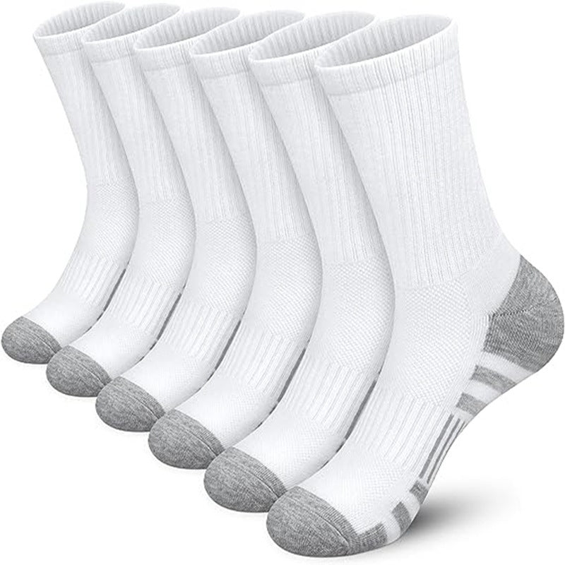 Chaussettes pour homme, absorbantes et respirantes