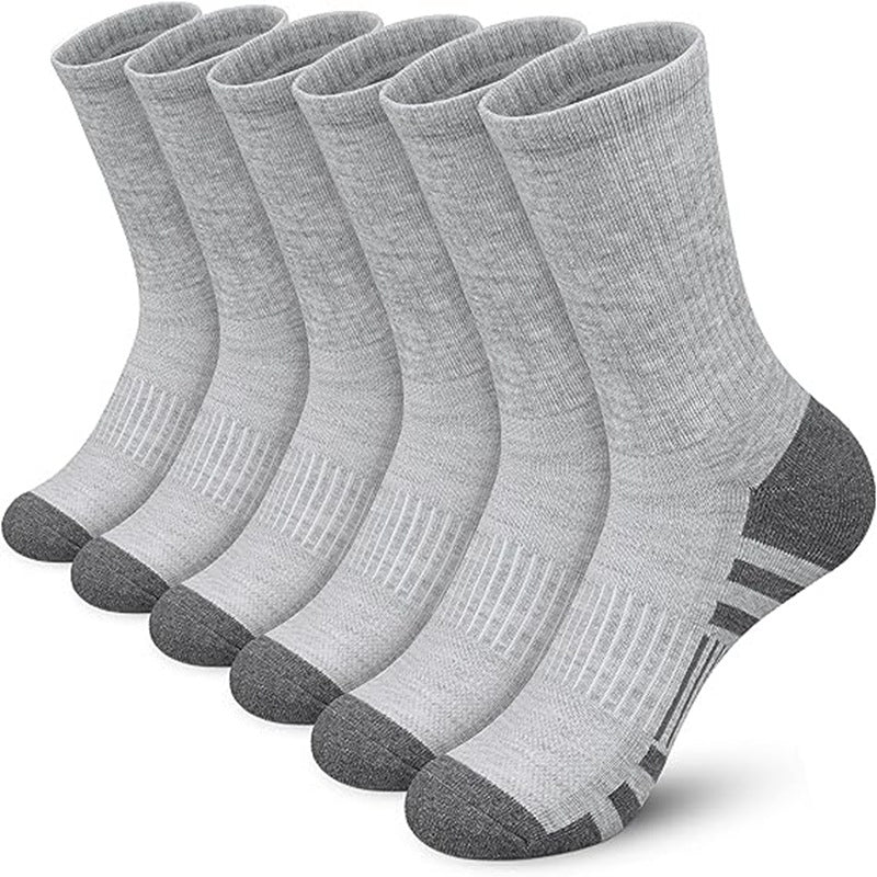 Chaussettes pour homme, absorbantes et respirantes