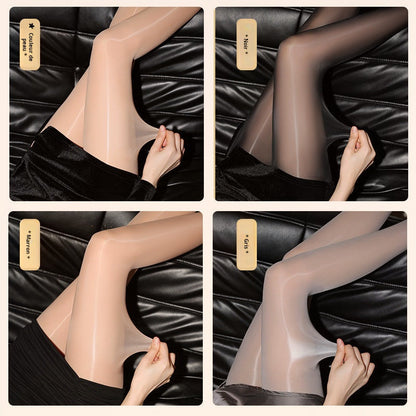 Collants Transparents à Taille Haute pour Femmes