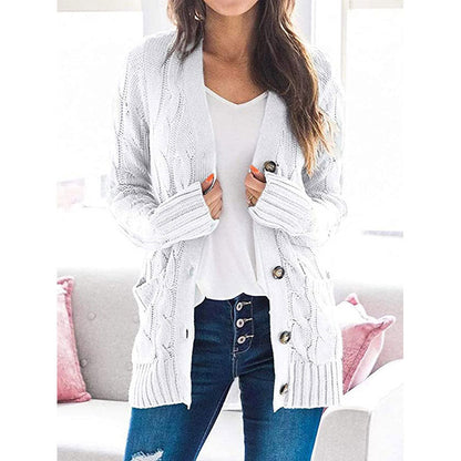 💥Soldes exceptionnels : -50% sur les nouveaux pulls en tricot mi-longs pour femme d'automne
