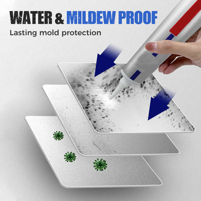 💧 Mastic Silicone Anti-Moisissure Polyvalent – Idéal pour Salle de Bain & Cuisine 🚿✨ 🛠️ Étanchéité Parfaite & Protection Durable Contre l’Humidité !