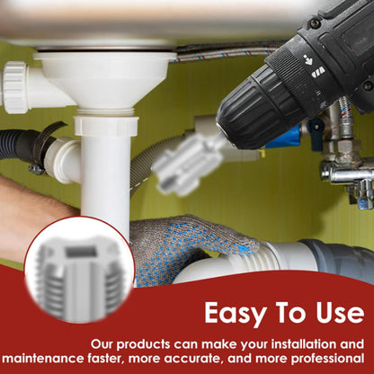 🛠️Achetez-en 1, obtenez-en 1 GRATUIT ! – Outil de filetage interne & externe pour tuyaux PVC 🚰