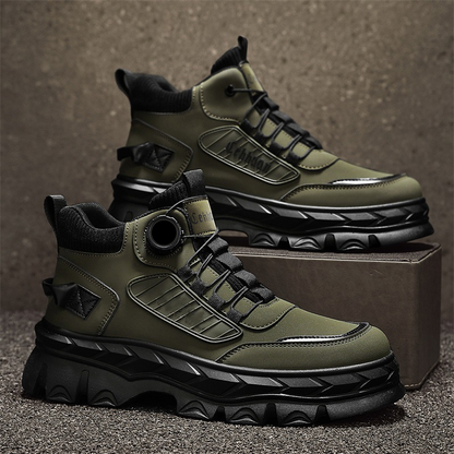 Bottines homme rétro décontractées à semelle épaisse🔥Achetez 2 livraisons gratuites