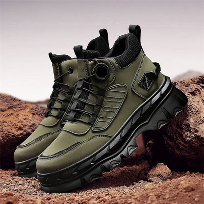 Bottines homme rétro décontractées à semelle épaisse🔥Achetez 2 livraisons gratuites