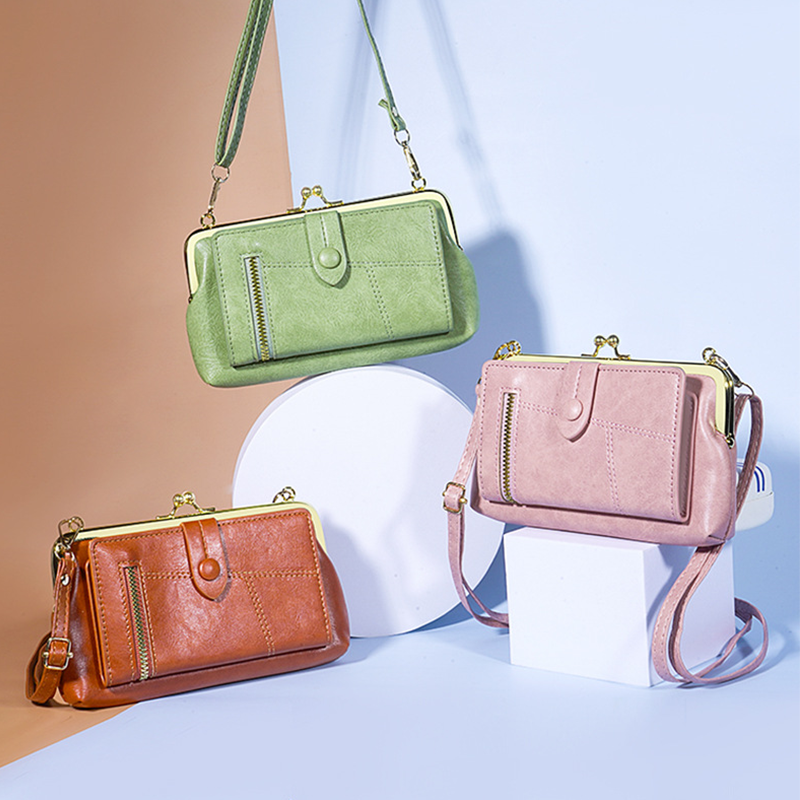 Sac à bandoulière pour téléphone avec organiseur multi-cartes