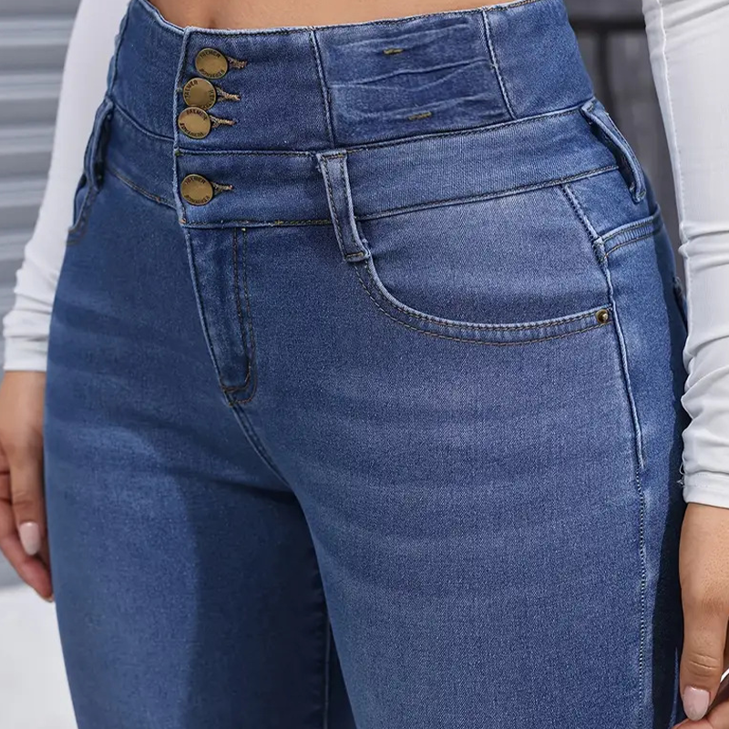 Jeans décontractés chauds pour femmes