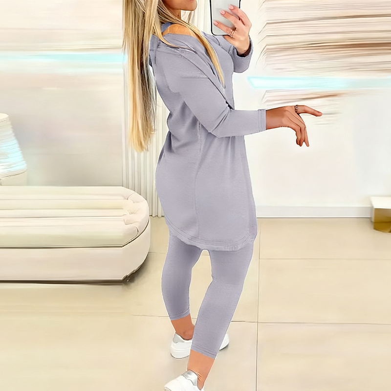 🔥Achetez 2 livraison gratuite💕Ensemble 3 pièces décontracté et élégant pour femme