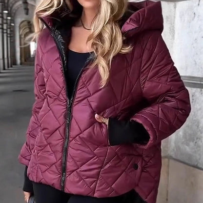 🖤Offre à durée limitée🔥64% de réduction🔥Veste à capuche chaude et décontractée en coton pour femme
