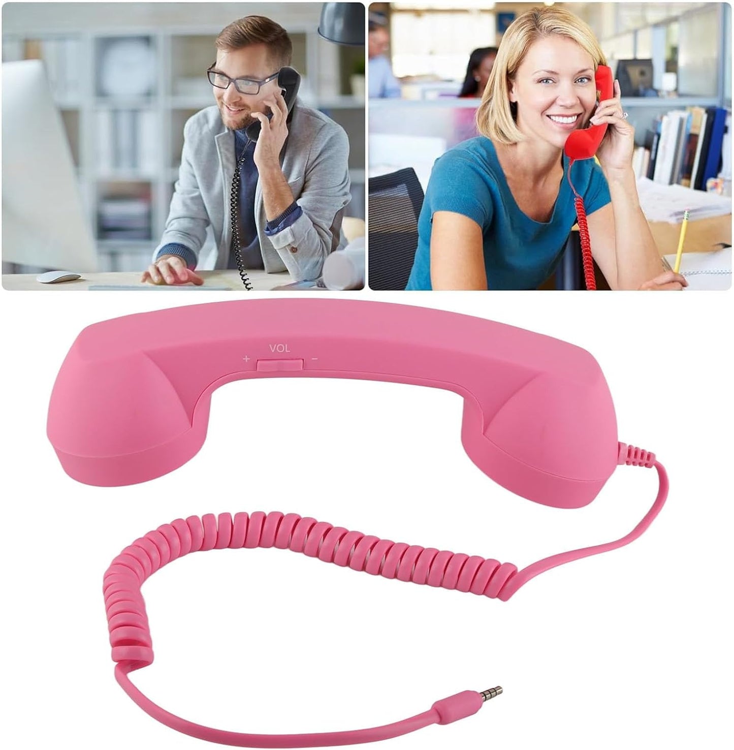 📻 50% DE RÉDUCTION ! ✨ Récepteur de Téléphone Portable Vintage Rétro avec Micro - Connexion Bluetooth et Design Rétro pour Appels Nostalgiques 🎤📞